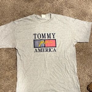 Tommy America Gray T-Shirt